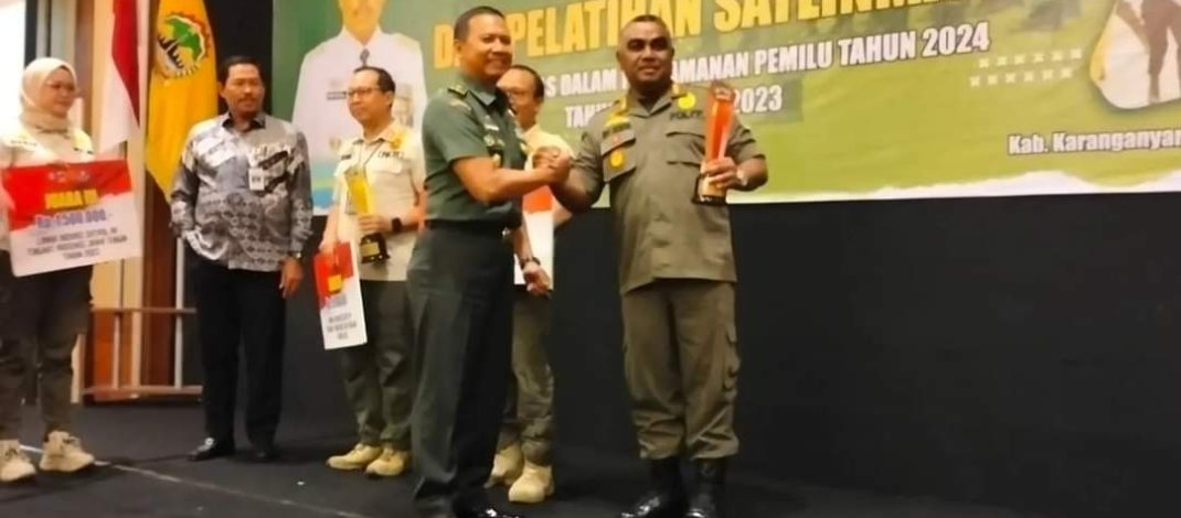 Irdam IV/Diponegoro Hadiri Apel Kesiapan dan Pelatihan Satlinmas Provinsi Jateng