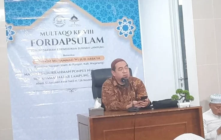 Komascipol Berikan Penyuluhan Hukum Di Acara Fordapsulam Di Lampung